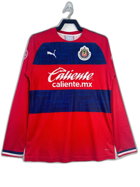 Camiseta alternativa de Chivas 19/20 - Versión retro de manga larga