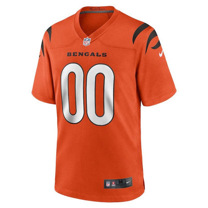 Cincinnati Bengals - Camiseta alternativa personalizada de la NFL - Naranja