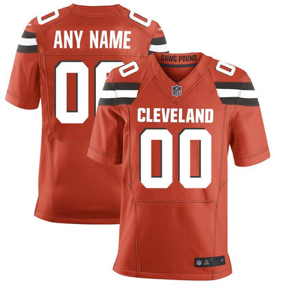 Cleveland Browns - Camiseta personalizada alternativa de la NFL - Marrón - Naranja