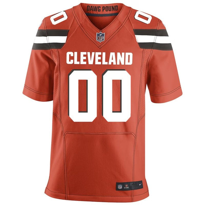 Cleveland Browns - Camiseta personalizada alternativa de la NFL - Marrón - Naranja