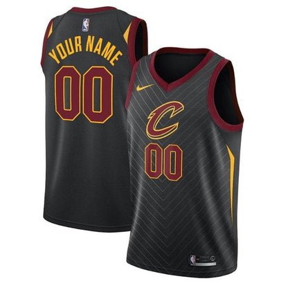 Camiseta unisex de la NBA de los Cleveland Cavaliers, negra - Edición especial