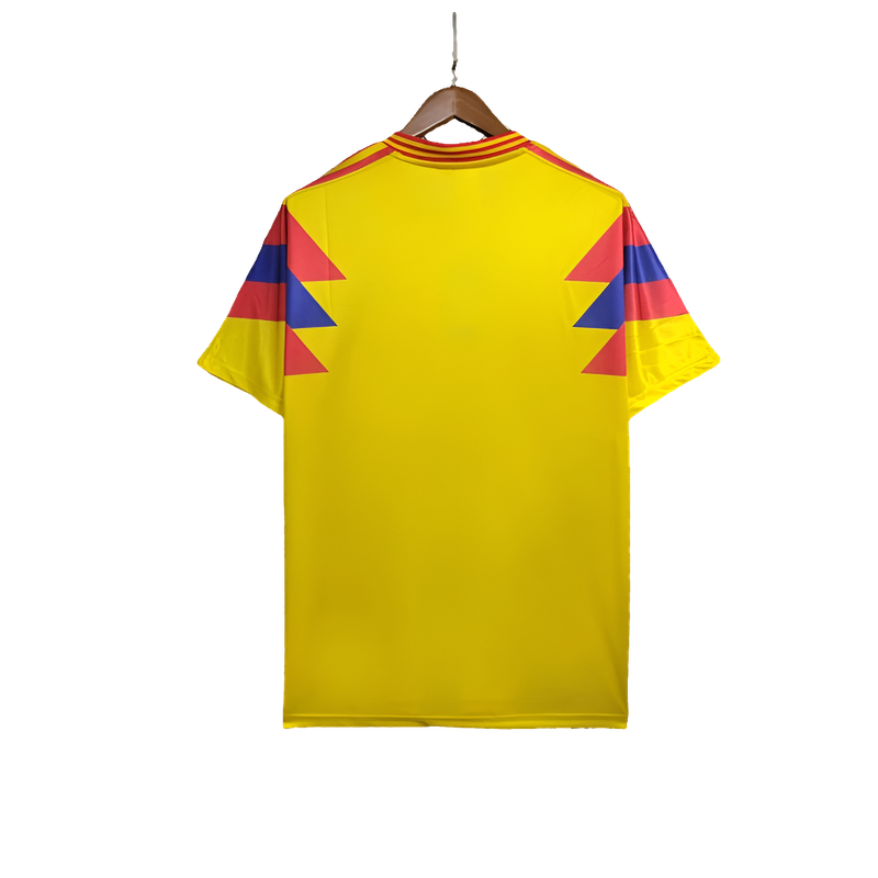 Camiseta local de Colombia 1990 - Versión retro 