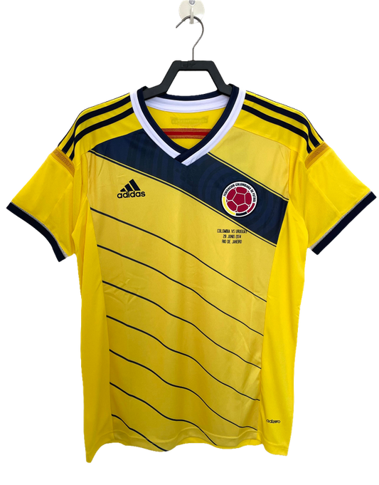 Camiseta local de Colombia 2014 - Versión retro 