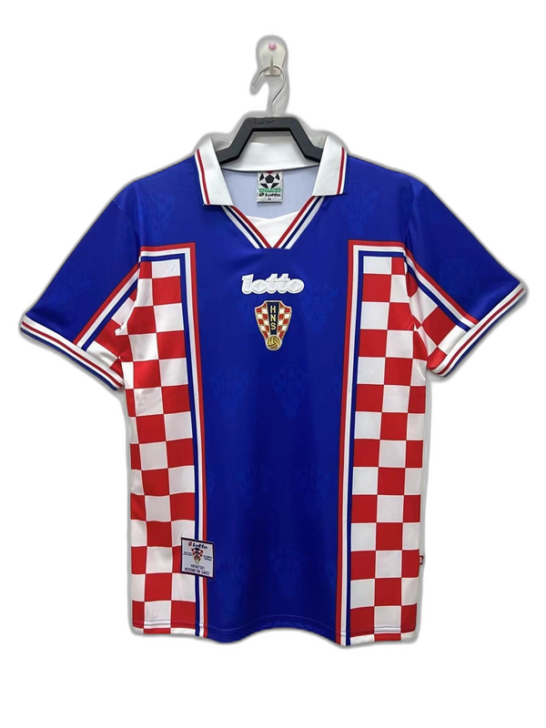 Camiseta de visitante de Croacia 1998 II - Versión retro