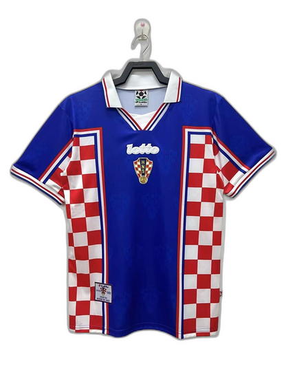 Camiseta de visitante de Croacia 1998 II - Versión retro