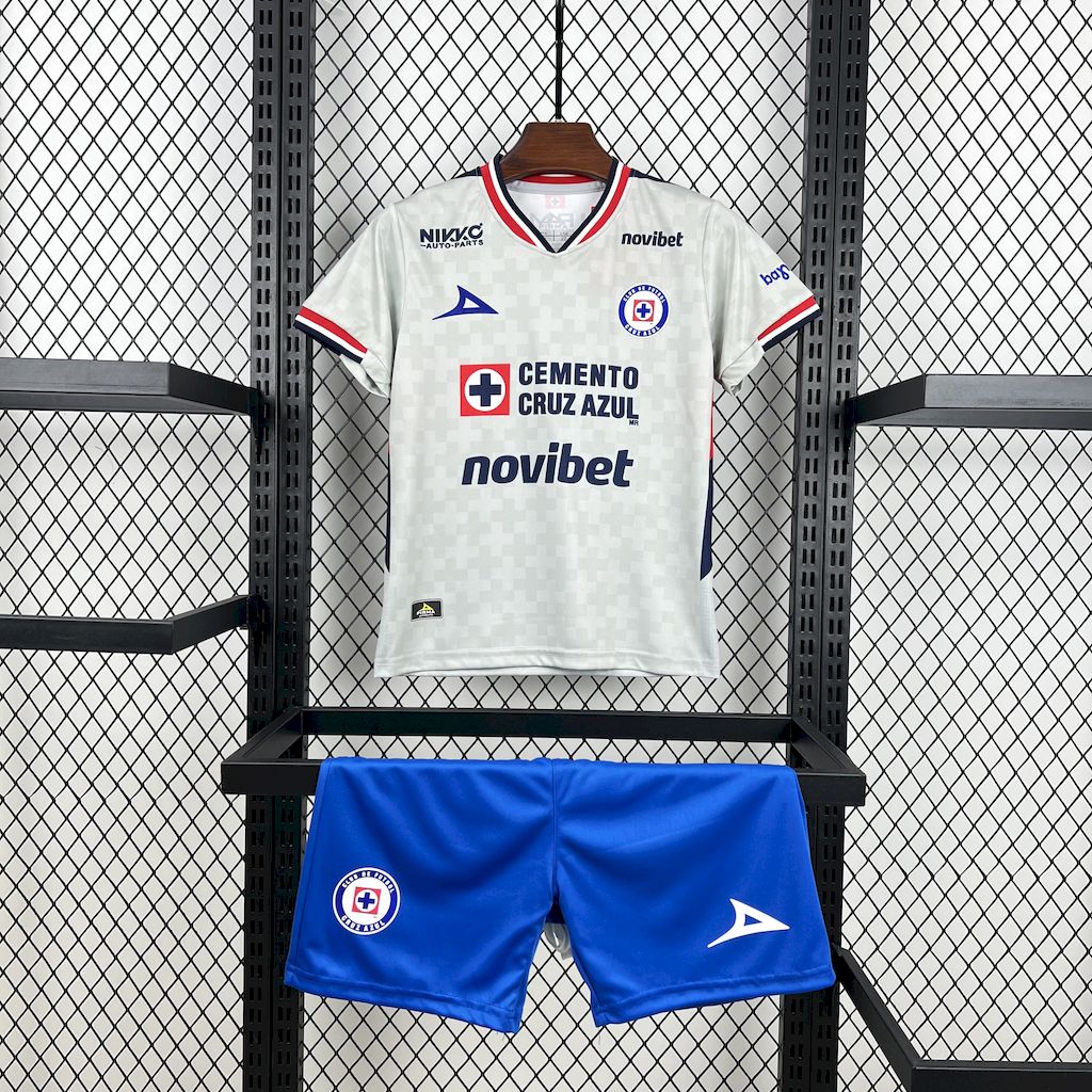 Kit de visitante para niños Cruz Azul 2025/26 
