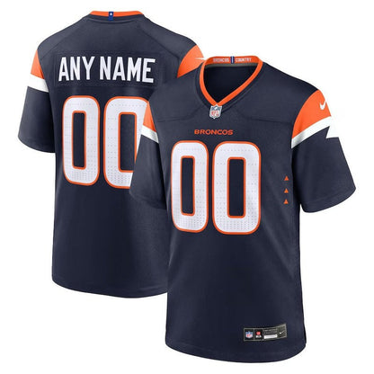 Denver Broncos - Colección Mile High Alternativa - Camiseta personalizada de la NFL - Azul marino