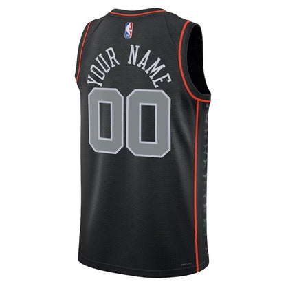 Camiseta NBA unisex Detroit Pistons 23/24 - Negra - Edición Ciudad