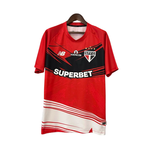 Camiseta de entrenamiento del Sao Paulo 25/26 - Roja - Versión para aficionados