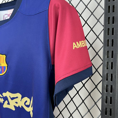 Camiseta de aficionado local de Travis Scott del Barcelona 2025/26 Spotify y el FC Barcelona colaboran con Travis Scott en un Cactus Jack especial 
