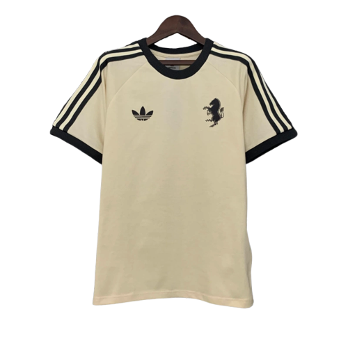 Camiseta Juventus 25/26 Casual Edition - Beige - Versión para aficionados
