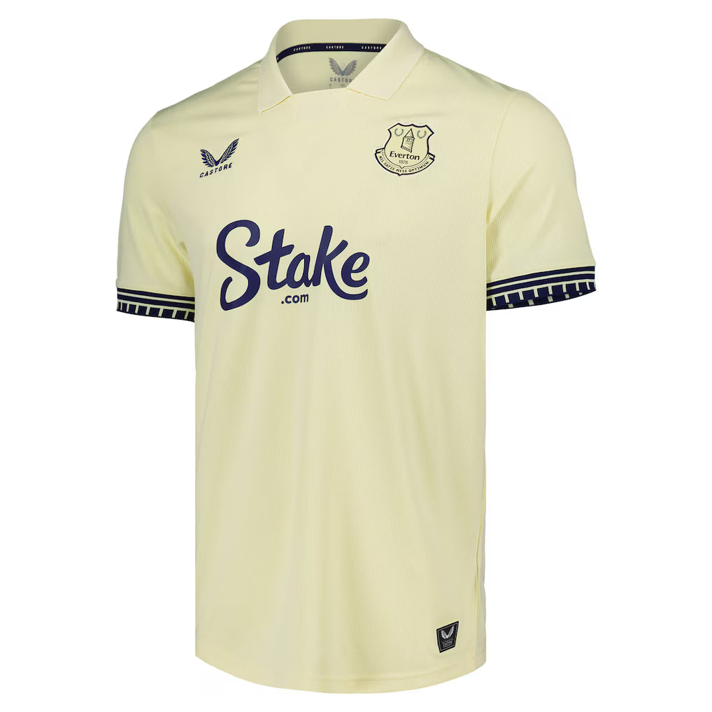 Camiseta de visitante del Everton Castore 25/26 (versión para aficionados) 