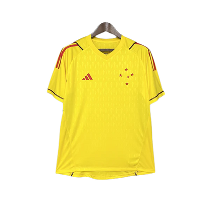 Cruzeiro 24/25 Goalkeeper Jersey - Yellow - Fan Version