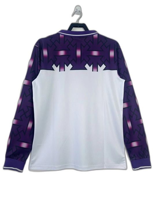 Fiorentina 92/93 II Away Jersey - Long Sleeve Retro Version