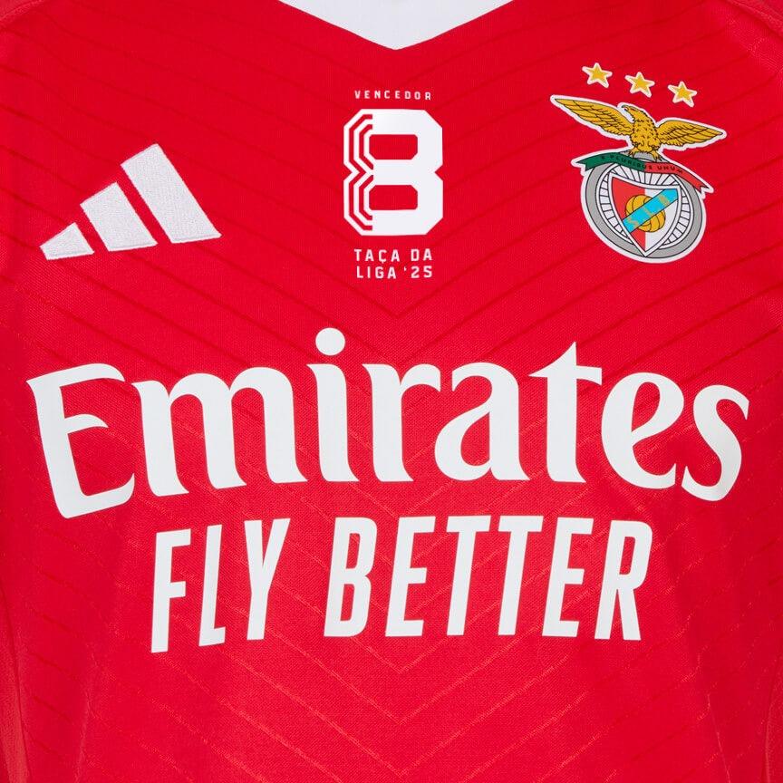 Camiseta local del Benfica Copa de la Liga 2025 - ¡MODELO EXCLUSIVO! 🔥🦅 