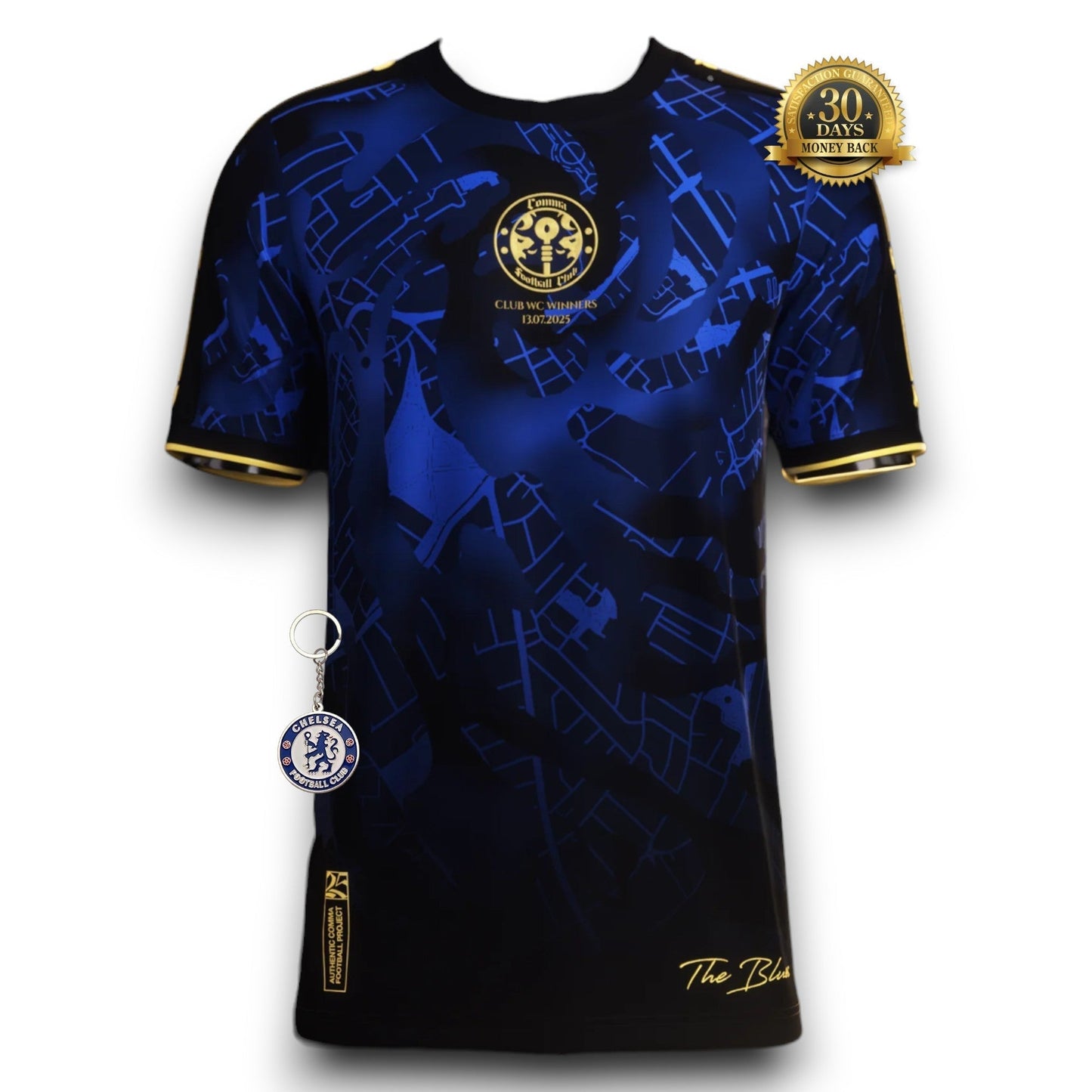 Camiseta del Chelsea de los Blues (ganadores de la Copa Mundial de Clubes 2025)