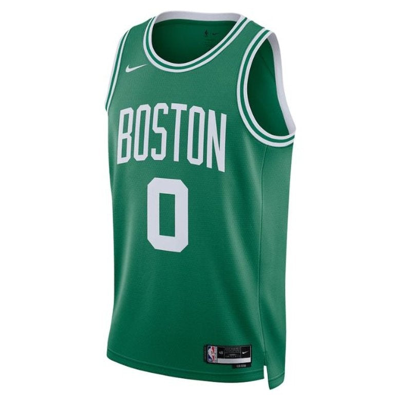 Camiseta unisex de la NBA Jayson Tatum Boston Celtics 2023 - Edición Ícono - Verde Kelly