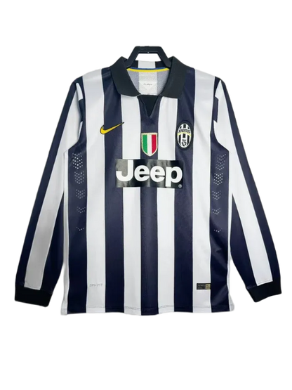 Camiseta local de la Juventus 14/15 - Versión retro de manga larga