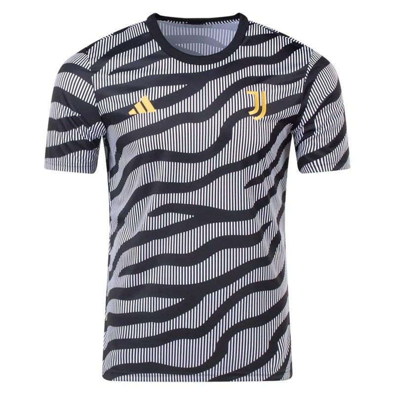 Camiseta de entrenamiento prepartido de la Juventus 23/24 - Versión para aficionados