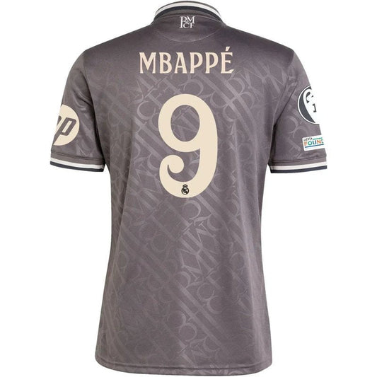 Camiseta de Kylian Mbappé del Real Madrid 24/25 (versión para aficionados)