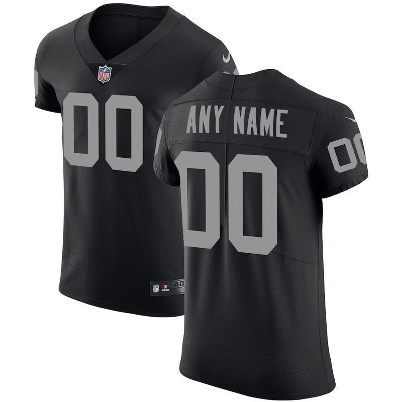 Camiseta personalizada de la NFL de Los Vegas Raiders - Intocable - Negra