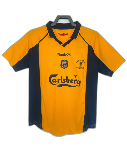 Camiseta de visitante del Liverpool 00/01 II - Versión retro