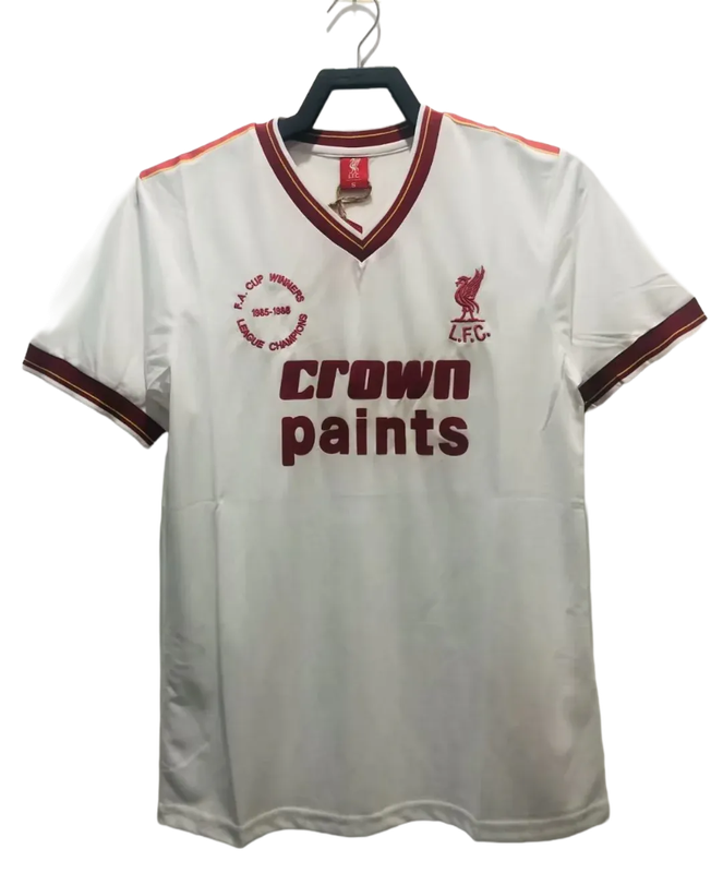 Camiseta de visitante del Liverpool 85/86 II - Versión retro
