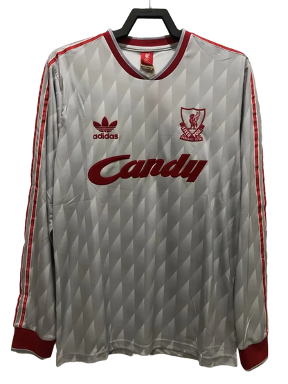 Liverpool 89/91 II Away Jersey - Long Sleeve Retro Version