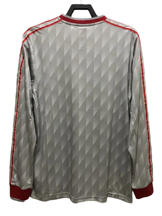 Camiseta de visitante del Liverpool 89/91 II - Versión retro de manga larga