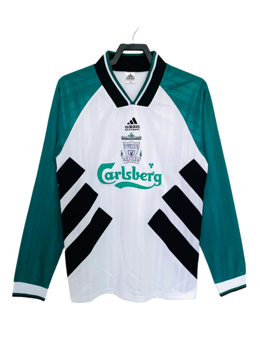 Camiseta de visitante del Liverpool 93/95 II - Versión retro de manga larga