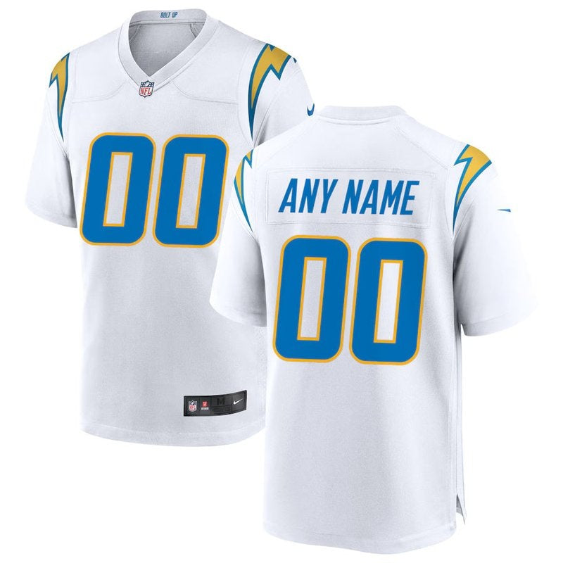 Los Angeles Chargers - Camiseta personalizada de la NFL - Blanca