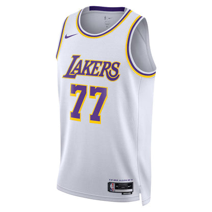 Camiseta de la NBA de Luka Dončić - Edición Asociación de Los Angeles Lakers 2024 - Blanca - Unisex
