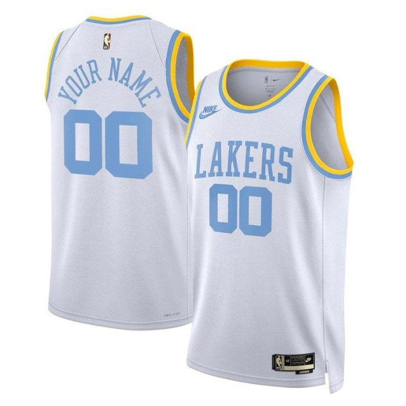 Camiseta unisex de la NBA de Los Ángeles Lakers 2023 - Edición Clásica - Blanca