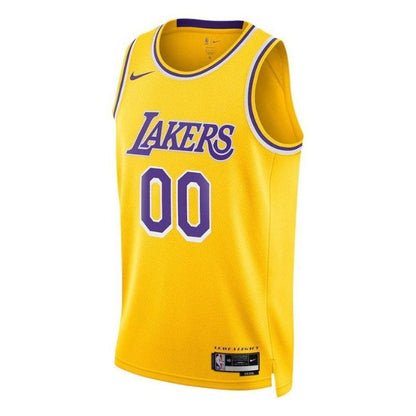 Camiseta unisex de la NBA de Los Ángeles Lakers 2023, dorada - Edición Icon