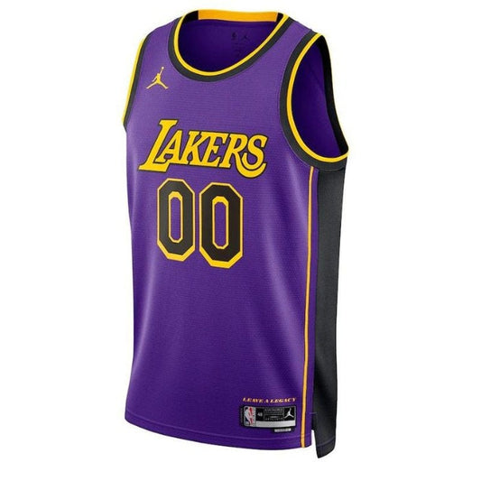 Camiseta unisex de la NBA de Los Ángeles Lakers 2023 - Edición Statement - Morada