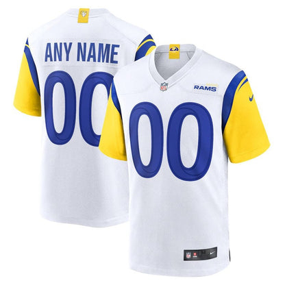 Camiseta personalizada alternativa de la NFL de Los Angeles Rams - Blanca