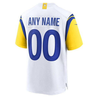 Camiseta personalizada alternativa de la NFL de Los Angeles Rams - Blanca
