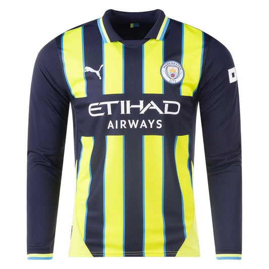 Camiseta visitante del Manchester City 24/25 II - Manga larga