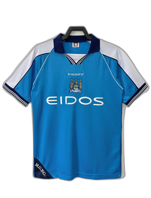 Camiseta local del Manchester City 99/01 - Versión retro