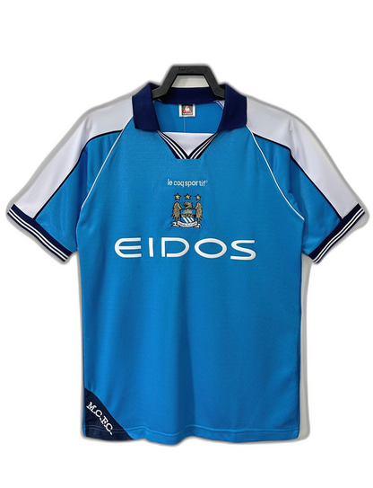 Camiseta local del Manchester City 99/01 - Versión retro