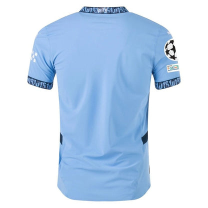 Camiseta local del Manchester City UCL 24/25 - Versión de jugador