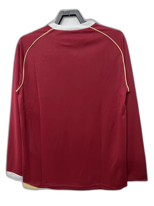 Manchester United 06/07 I Home Jersey - Long Sleeve Retro Version