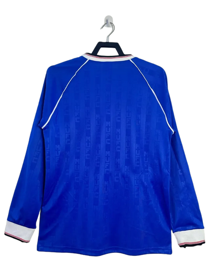 Camiseta de visitante del Manchester United 88/90 II - Versión retro de manga larga
