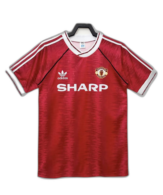 Camiseta local del Manchester United 90/92 - Versión retro