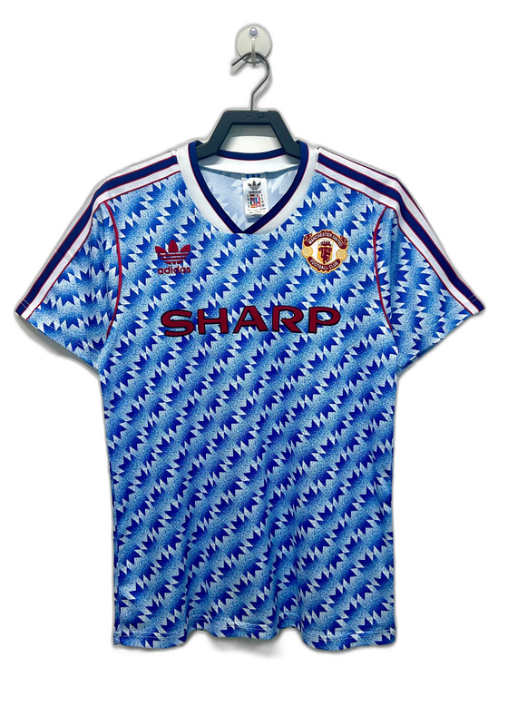 Camiseta de visitante del Manchester United 90/92 II - Versión retro