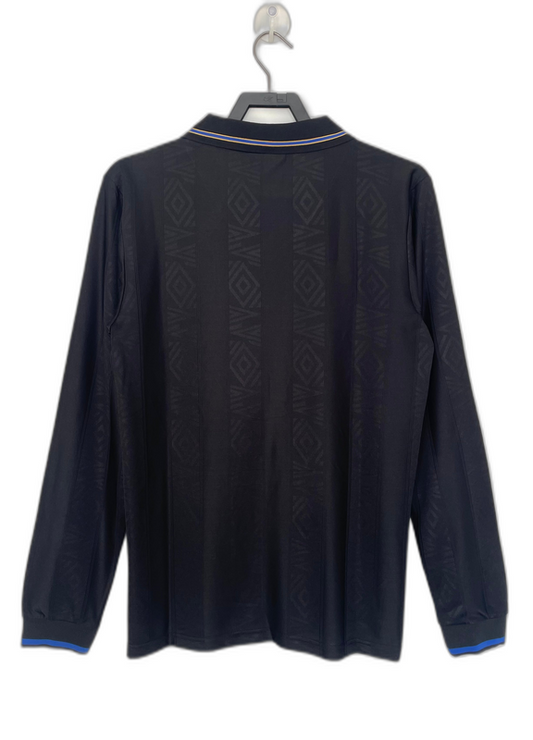 Camiseta negra del Manchester United 93/94 (versión retro de manga larga)