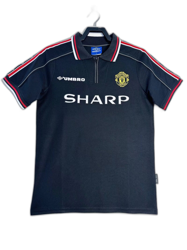 Manchester United 98/99 Black Jersey - Retro Version