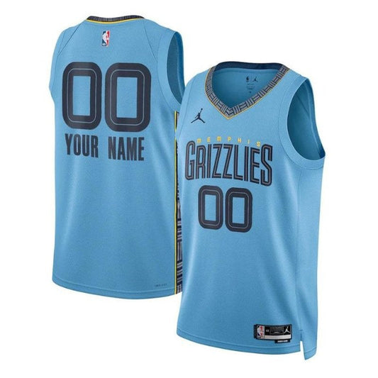 Camiseta unisex de la NBA de los Memphis Grizzlies 2023 - Edición Statement - Azul