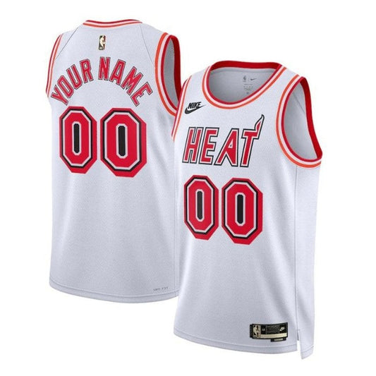 Camiseta unisex de la NBA Miami Heat 2023 - Edición Clásica - Blanca