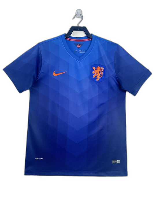 Camiseta de visitante de Países Bajos 2014 II - Versión retro